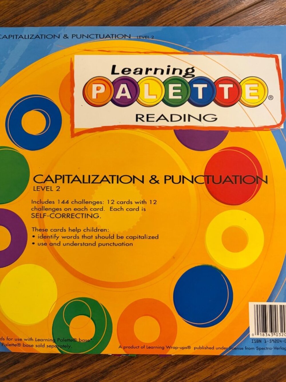Learning Palette Reading Set 2 Bases & 8 Card Packs Grades 1-2 Set B S3 - Picture 9 of 16